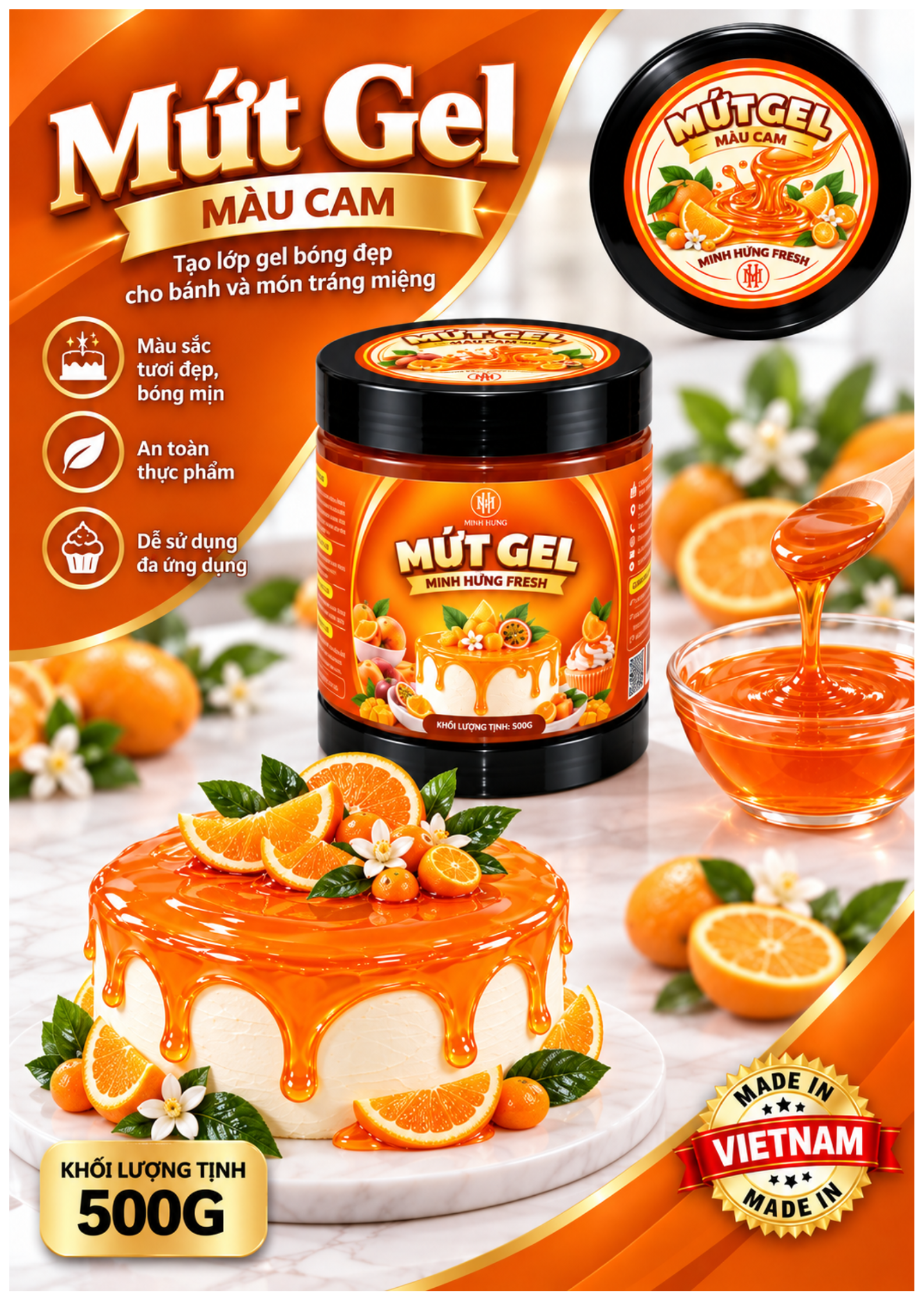 Màu thực phẩm đỏ